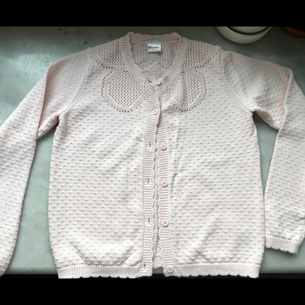 Girl’s Hanna Andersen Cotton Sweater. Size 12.